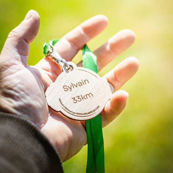 Médaille personnalisée – Trail des Moulins (8 juin) – Image 2